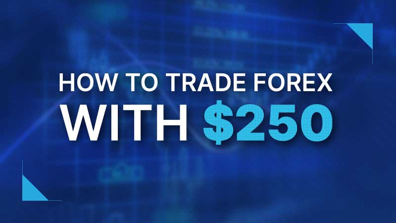How To Trade Forex With 250 Dollars?